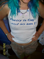 Poetry is Gay... and so am I! Tank