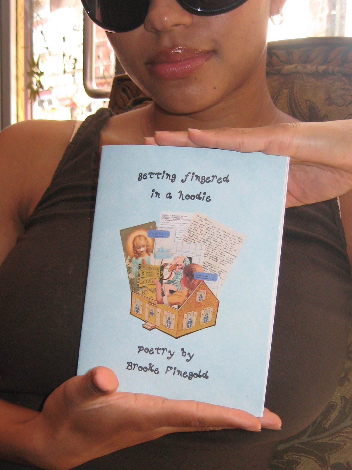 Getting Fingered in a Hoodie | Poetry Book by Brooke Finegold