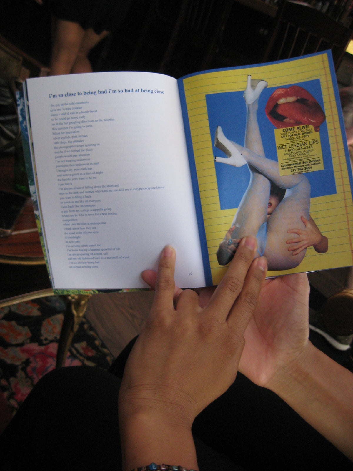 Getting Fingered in a Hoodie | Poetry Book by Brooke Finegold