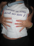 Poetry is Gay... and so am I! Tank